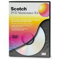 0051111114216 - SCOTCH DVD MAINTENANCE KIT, 1 COUNT