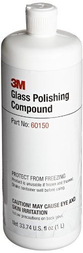 0051111610091 - 3M GLASS POLISHING COMPOUND 60150, 1L CAPACITY, WHITE (PACK OF 1)