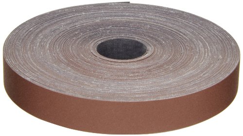 0051115197871 - 3M UTILITY CLOTH ROLL 314D, ALUMINUM OXIDE, 1 WIDTH X 50 YDS LENGTH, P220 GRIT, MAROON (PACK OF 1)