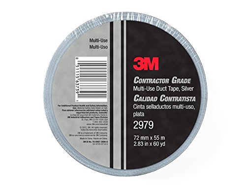 0051115637391 - 3M 282290 SILVER DUCT TAPE 2.83 IN. X60YD