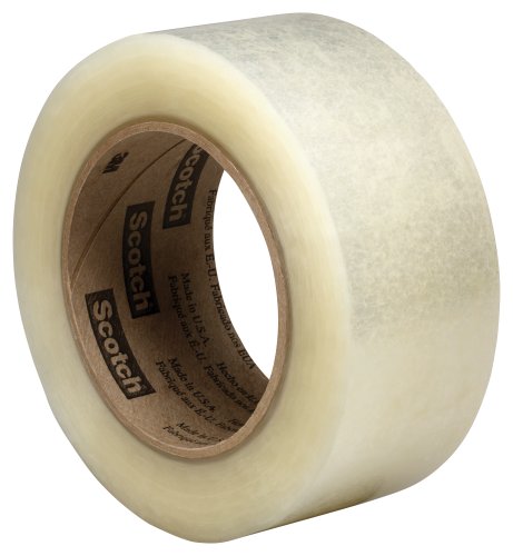 0051115688171 - SCOTCH BOX SEALING TAPE 313 PK6 CLEAR, 72 MM X 100 M, PERFORMANCE, CONVENIENTLY PACKAGED (PACK OF 6)