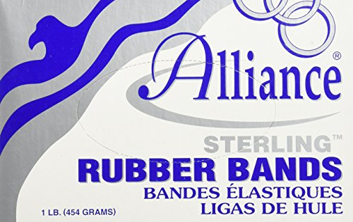 5112788211921 - ALLIANCE STERLING ERGONOMICALLY CORRECT RUBBER BANDS, NO. 64, 0.25 X 3.5 INCHES, 425 APPROX PER 1 LB BOX