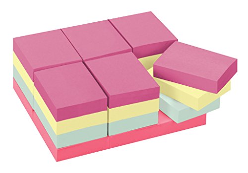 5112788218999 - POST-IT NOTES VALUE PACK, 1 3/8 IN X 1 7/8 IN, MARSEILLE COLLECTION, 24 PADS/PACK (653-24APVAD)