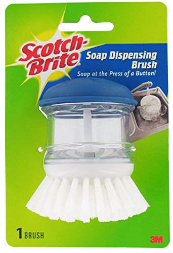 0051131187559 - SCOTCH-BRITE SOAP DISPENSING BRUSH (PACK OF 3)