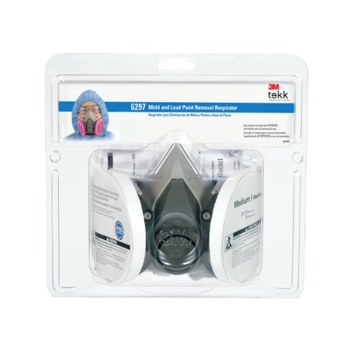 0051131919594 - 3M MOLD AND LEAD PAINT REMOVAL RESPIRATOR, MEDIUM