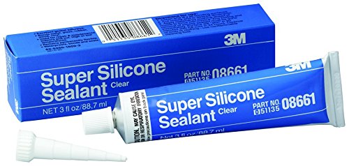 3M™ Super Silicone, 08661, clear, 3 oz (85 g) tube