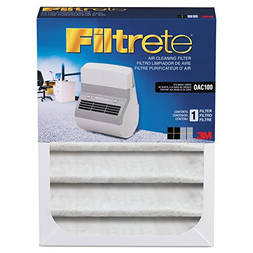 0051135806623 - FILTRETE REPLACEMENT FILTER FOR OFFICE AIR CLEANER OAC100, 7.04 INCHES X 9.37 INCHES X 2.244 INCHES (OAC100RF)