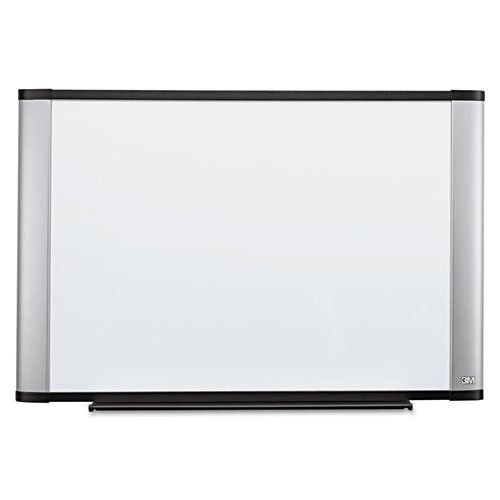 0051141236391 - 3M(TM) MELAMINE DRY-ERASE BOARD WITH WIDESCREEN-STYLE ALUMINUM FRAME, 48IN. X 96