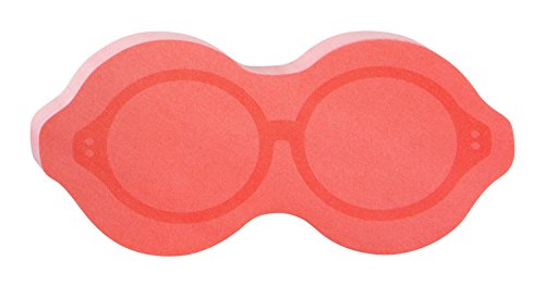 0051141376509 - POST-IT SUPER STICKY NOTES, SPECTACLES SHAPE, PINK, 3 X 3 INCHES (2050-DM-GLAS)