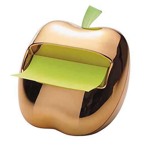 0051141599991 - POST-IT GOLD APPLE POP-UP NOTE DISPENSER FOR 3 X 3-INCH NOTES, INCLUDES 1 CAN...