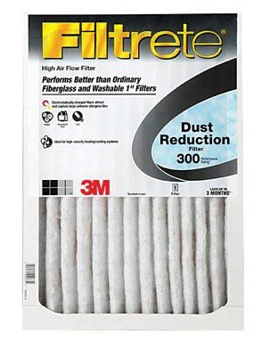 0051141991986 - FILTRETE CLEAN LIVING BASIC DUST FILTER, MPR 300, 10 X 20 X 1-INCHES, 6-PACK