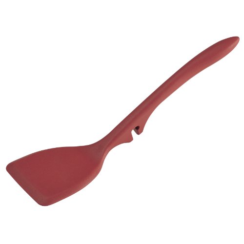 0051153510540 - RACHAEL RAY CUCINA TOOLS LAZY SOLID TURNER, CRANBERRY RED