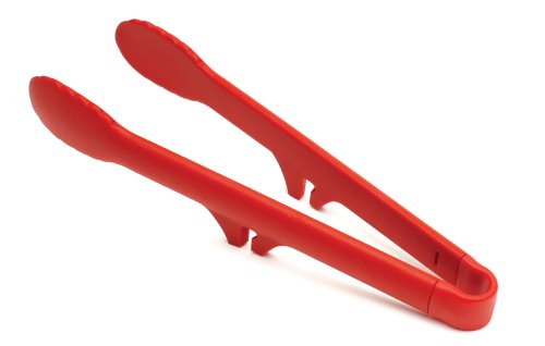 0051153563270 - RACHAEL RAY TOOLS AND GADGETS LAZY TONGS, RED