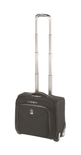 0051243053445 - TRAVELPRO LUGGAGE PLATINUM MAGNA DELUXE ROLLING TOTE WITH COMPUTER SLEEVE, BLACK, ONE SIZE