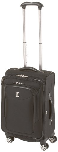 0051243053506 - TRAVELPRO LUGGAGE PLATINUM MAGNA 21 INCH EXPANDABLE SPINNER SUITER, BLACK, ONE SIZE