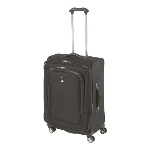 0051243053513 - TRAVELPRO LUGGAGE PLATINUM MAGNA 25 INCH EXPANDABLE SPINNER SUITER, BLACK, ONE SIZE