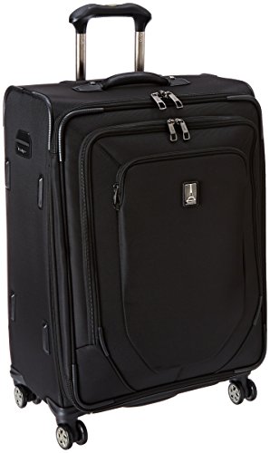 0051243058532 - TRAVELPRO CREW 10 25 INCH EXPANDABLE SPINNER SUITER, BLACK, ONE SIZE