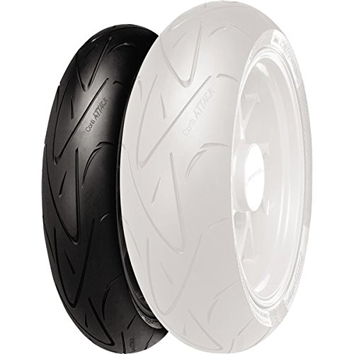 0051342098705 - CONTINENTAL CONTISPORT ATTACK SPORT/TOURING MOTORCYCLE TIRE FRONT 120/70-17