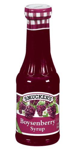 0051500056837 - SMUCKER'S BOYSENBERRY SYRUP, 12-OUNCE GLASS (PACK OF 6)