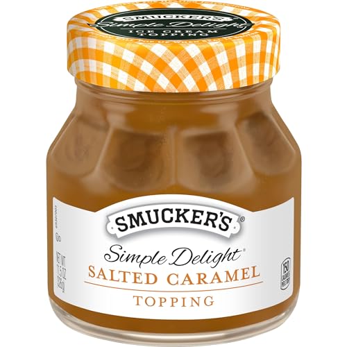 0051500108604 - SMUCKER'S SIMPLE DELIGHT TOPPING SALTED CARAMEL 11.5 OZ (PACK OF 6)