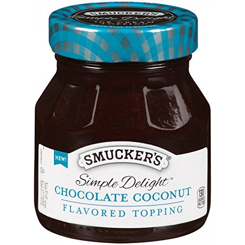 0051500108673 - SMUCKER'S SIMPLE DELIGHT TOPPING CHOCOLATE COCONUT