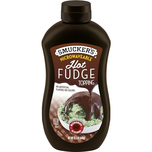 0051500243510 - SMUCKERS HOT FUDGE TOPPING, 15.5 OUNCES (PACK OF 6), MICROWAVABLE SQUEEZE BOTTLE