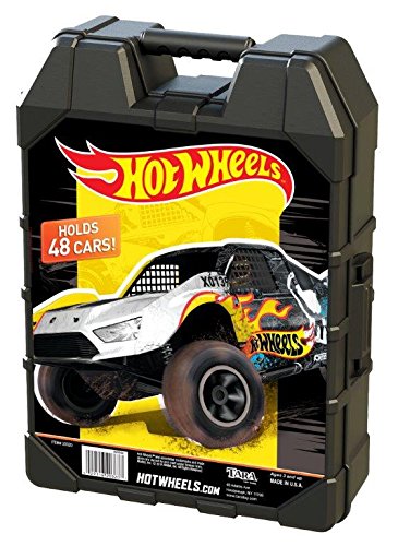5156648250439 - HOT WHEELS MOLDED 48 CAR CASE - COLORS AND STYLES MAY VARY