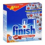 0051700810956 - ALL IN 1 ORANGE SCENT POWERBALL TABS AUTOMATIC DISHWASHER DETERGENT