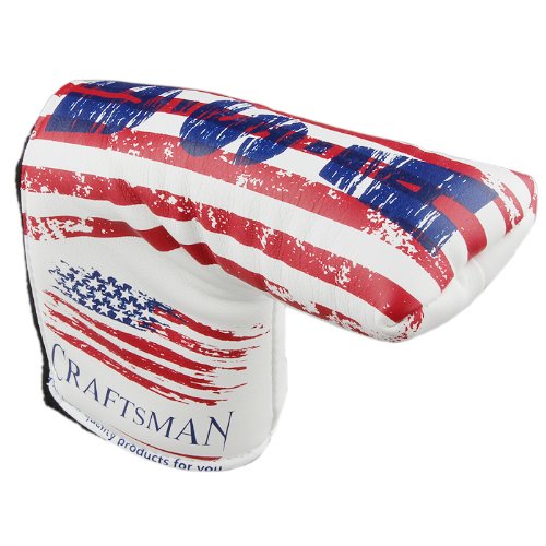 0519373025065 - CRAFTSMAN GOLF NEW USA FLAG SIMPLE STYLE PUTTER COVER HEADCOVER FOR SCOTTY CAMERON PING ODESSEY TAYLORMADE GOLF