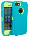 0519392042609 - GENERIC CARRYING CASE FOR IPHONE5/5S - NON-RETAIL PACKAGING - BLUE/GREEN