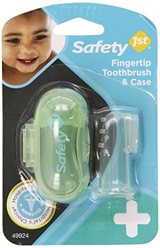 5199905808035 - SAFETY 1ST FINGERTIP TOOTHBRUSH AND CASE