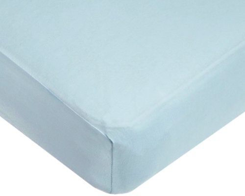 5199905839343 - AMERICAN BABY COMPANY 100% COTTON VALUE JERSEY KNIT CRIB SHEET, BLUE
