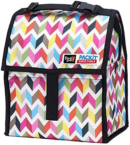 5199906066212 - PACKIT FREEZABLE LUNCH BAG WITH ZIP CLOSURE, ZIGGY