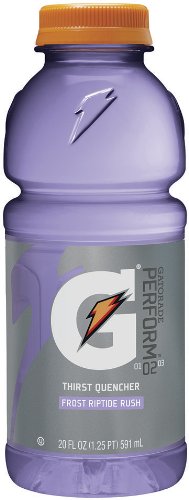 0052000032482 - GATORADE SPORTS DRINK, FROST RIPTIDE RUSH, 20-OUNCE WIDE MOUTHBOTTLES (PACK OF 24)