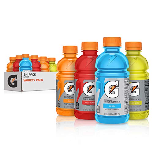 0052000041873 - GATORADE CLASSIC THIRST QUENCHER, VARIETY PACK, 12 FL OZ (PACK OF 24)