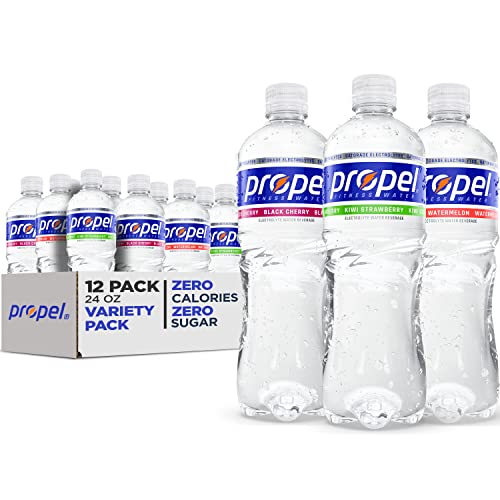 0052000042368 - PROPEL, 3 FLAVOR VARIETY PACK, ZERO CALORIE WATER BEVERAGE WITH ELECTROLYTES & VITAMINS C&E, 24 FL OZ (PACK OF 12)