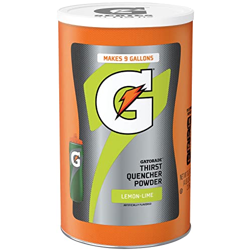0052000042924 - GATORADE THIRST QUENCHER POWDER, LEMON LIME, 76.5 OUNCE,PACK OF 1