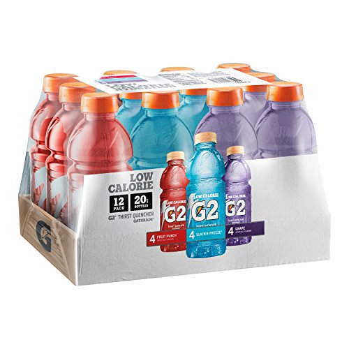 0052000133295 - GATORADE G2 THIRST QUENCHER VARIETY PACK, 20 OUNCE BOTTLES (PACK OF 12)