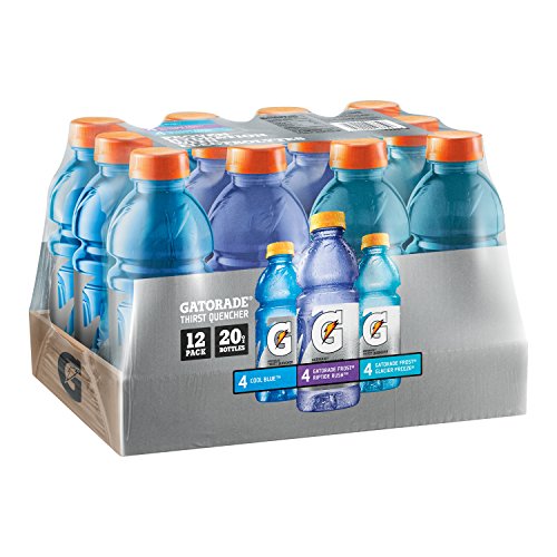 0052000133318 - GATORADE FROST THIRST QUENCHER VARIETY PACK, 20 OUNCE BOTTLES (PACK OF 12)