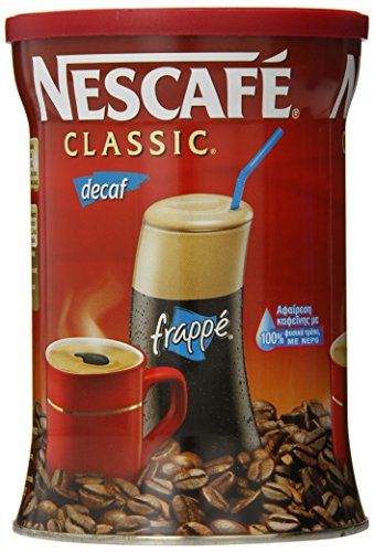 5201219047151 - NESCAFE CLASSIC INSTANT GREEK COFFEE DECAF, 7 OUNCE CAN