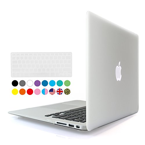 0520151401889 - IBENZER® - 2 IN 1 MULTI COLORS SOFT-TOUCH PLASTIC HARD CASE COVER & KEYBOARD COVER FOR MACBOOK AIR 11'', CLEAR MMA11CL+1