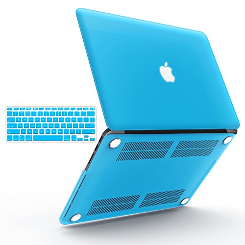 0520151402329 - IBENZER BASIC SOFT-TOUCH SERIES PLASTIC HARD CASE COVER FOR APPLE OLD MACBOOK PRO 15.4-INCH 15.4 WITH RETINA DISPLAY A1398 (SKY BLUE)