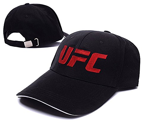 5201836399602 - ZZZB ULTIMATE FIGHTING CHAMPIONSHIP UFC LOGO ADJUSTABLE BASEBALL CAPS UNISEX SNAPBACK EMBROIDERY HATS