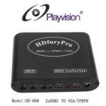0520295003604 - PLAYVISION HDV668 2XHDMI TO VGA/YPBPR 2XHDMI TO VGA/YPPBR OUTPUT BOX