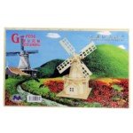 0520295094619 - EXQUISITE WOODEN PUZZLE TOY DECORATION FOR CHILDREN-LARGE SIZE/DUTCH WINDMILL