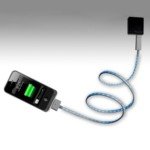 0520295902440 - NOOSY VISIBLE SMART USB CHARGING & DATA CABLE WITH BLUE RAY FOR IPOD IPHONE IPAD