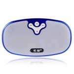 0520295997613 - SOAIY S-118 3.5MM STEREO MP3 TF USB DRIVE MINI SPEAKER WITH FM(BLUE)