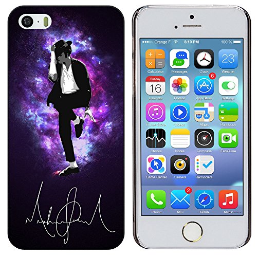 0520705241954 - H&F SINGER MICHAEL JACKSON HARD SHELL CASE COVER FOR IPHONE 5/5S