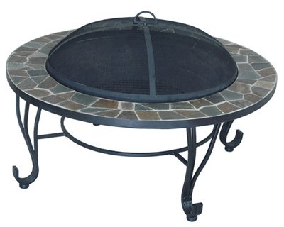 0052088876435 - WELL TRAVELED LIVING 61091 FOUR SEASONS COURTYARD, 34, STONE RIM FIRE PIT
