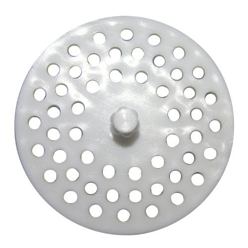 0052151020994 - LASCO 02-4021 WHITE PLASTIC DISPOSAL SINK STRAINER FITS MOST